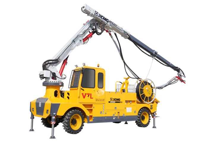 混凝土濕噴臺車