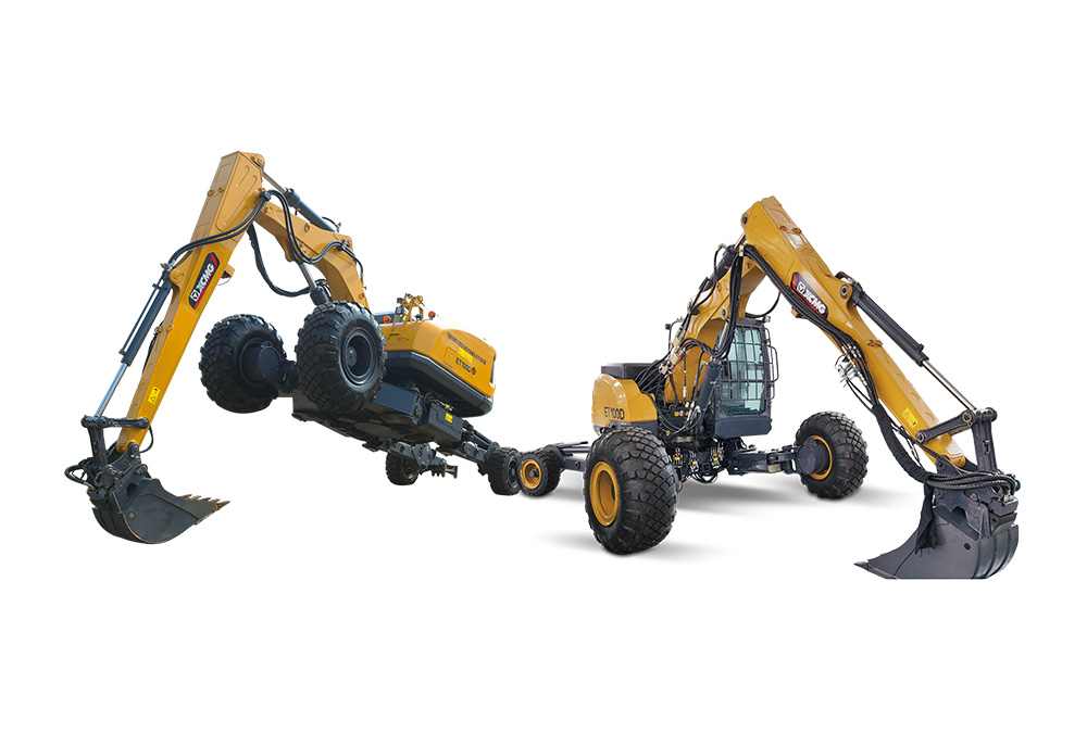 ET100D模塊化步履式挖掘機