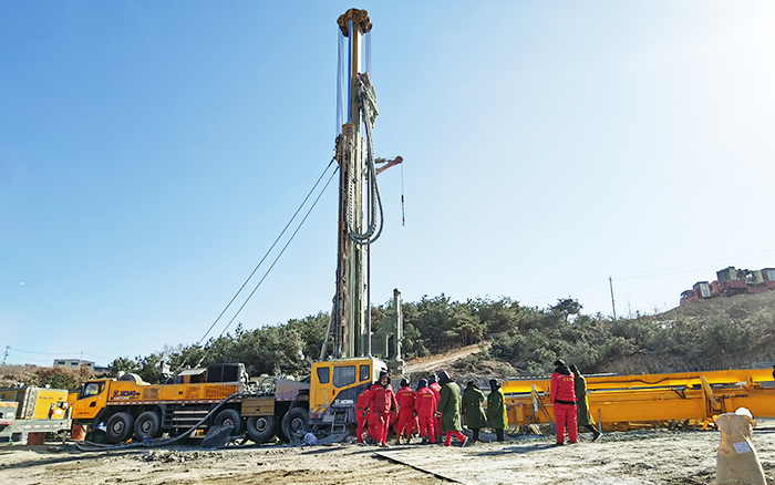 山東棲霞金礦救援，徐工全力以赴！