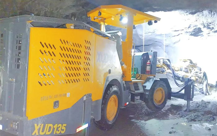 掘進鐵礦！徐工掘進鉆車硬核施工