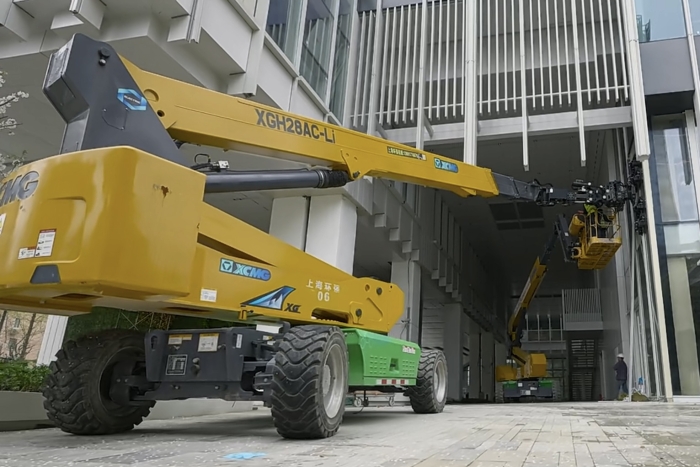 徐工產(chǎn)品，給力！XGH28AC-Li施工紀(jì)實