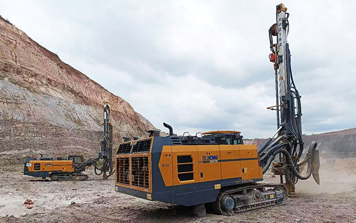 首次進(jìn)軍非洲銅礦！徐工潛孔鉆機日進(jìn)尺416m