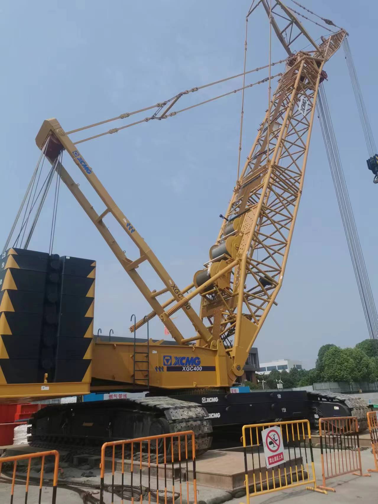 【全球之履】德陽站！XGC400助力鐵路線盾構(gòu)機(jī)安裝~
