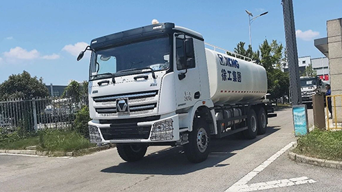 20余臺徐工灑水車再出海！這一站—>非洲塞內(nèi)加爾