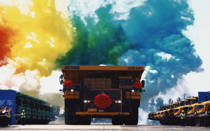 【國際化】批量交付歐洲！徐工150噸級礦車馳騁塞爾維亞