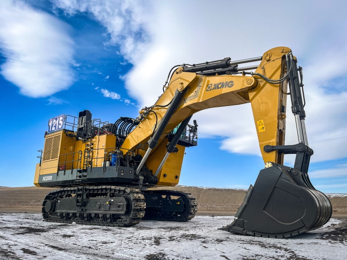 可動率超95%！徐工XE2000礦用挖掘機好評如潮