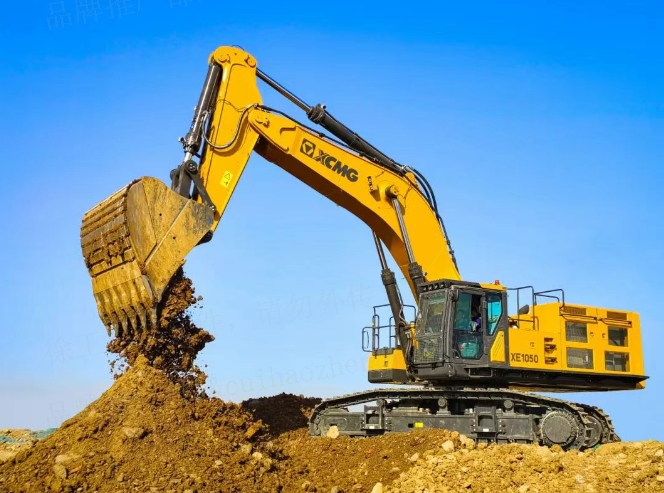 徐工礦用挖掘機XE1050——重載高效，百噸王者！
