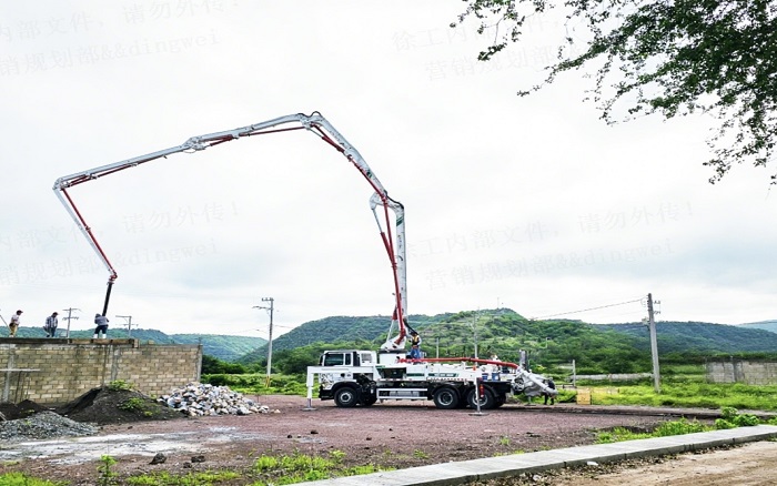 徐工泵車閃耀墨西哥