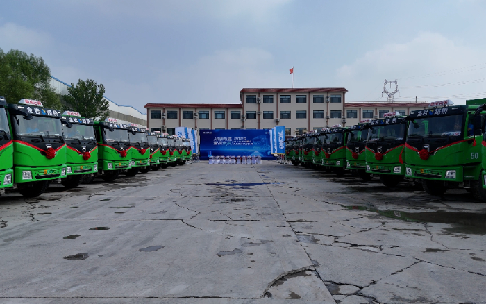 200臺徐工新能源重卡，奔赴華北！