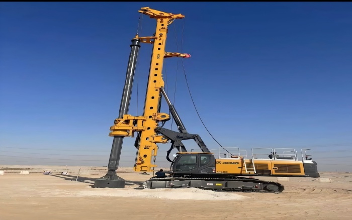 提速中東房建！徐工旋挖鉆機(jī)單日累計(jì)進(jìn)尺200m