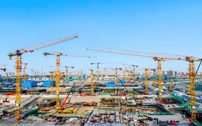 千年大計(jì) | 徐工群塔擎起雄安未來城！