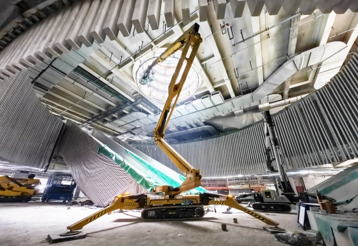 狹窄+跨障？徐工XGA26X-Li“蜘蛛俠”專治難題