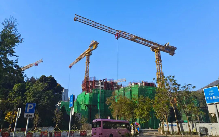 徐工XGT1100H-52S助建香港公屋，擎起民生家園